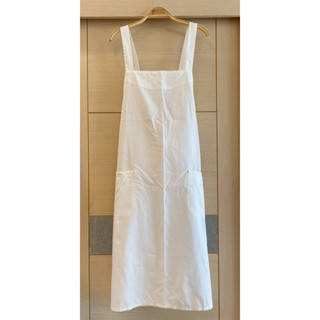 英國皇室御用品牌 正品 日本製 赫迪雅曼 HARDY AMIES 圍裙（女）白色