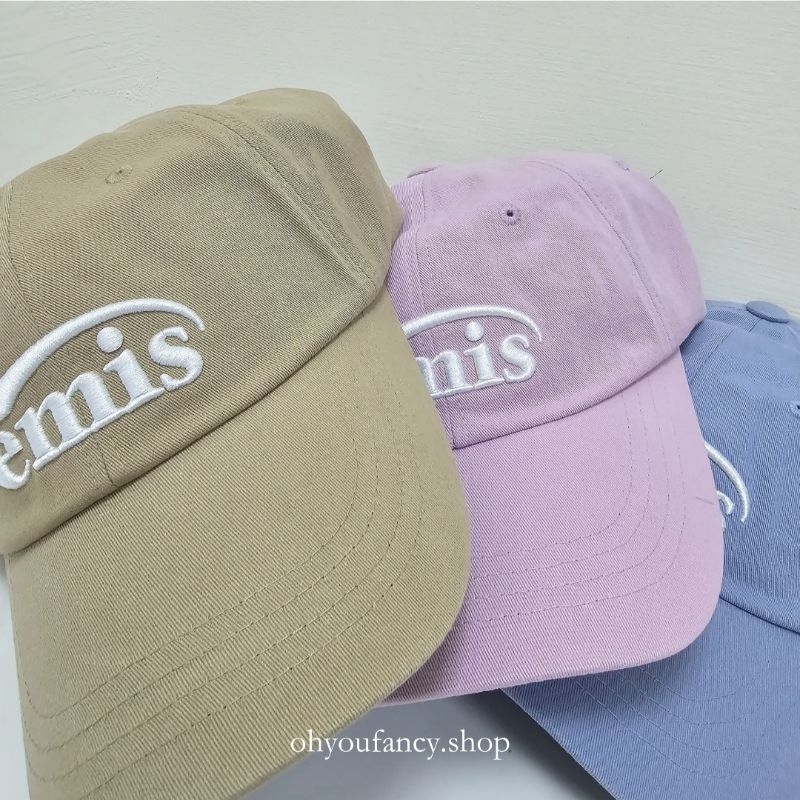 ［現貨秒發⚡️］歐梵希韓國🇰🇷代購 韓國emis New Logo Emis Cap 電繡Logo 棒球帽 老帽