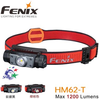 詮國 FENIX 特價品 HM62-T 輕簡越野跑鎂合金頭燈 / 紅、白雙光源