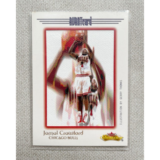 Jamal Crawford 2001 Fleer Showcase Avant Card /201油畫卡 特殊卡/球卡