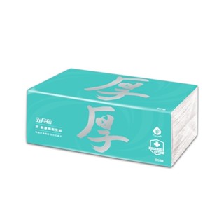 -DG- [單包60抽] / 五月花舒敏厚棒連續抽取式花紋衛生紙