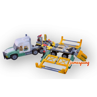 【臺中翔智積木】LEGO樂高 侏羅紀世界 76966 拆售 車子 運輸車含小車 無人偶
