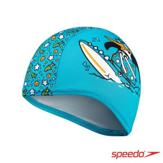 ～SPEEDO～兒童尼龍泳帽 兒童泳帽 企鵝