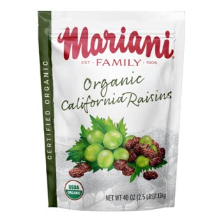 ❤️2025.05到期❤️美國有機葡萄乾 1.13 公斤 Mariani Organic Raisins :#13677