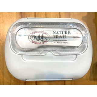 可微波便當盒 餐盒 分隔便當盒 環保便當盒 附餐具 雙層便當盒 簡約便攜分隔餐盒【新品外盒已拆】