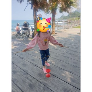 破洞牛仔褲（二手）造型牛仔褲 女孩穿搭 潮流褲