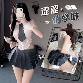 🌸秘密日記🌸臺灣24H出貨🔥情趣樂園 純慾學生裝 情趣內衣 角色扮演 cosplay JK 水手服 學生制服 超短裙