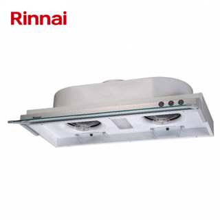 Rinnai 林內 RH-9079E隱藏式強化玻璃導煙設計排油煙機(90cm)(限北北基地區購買)