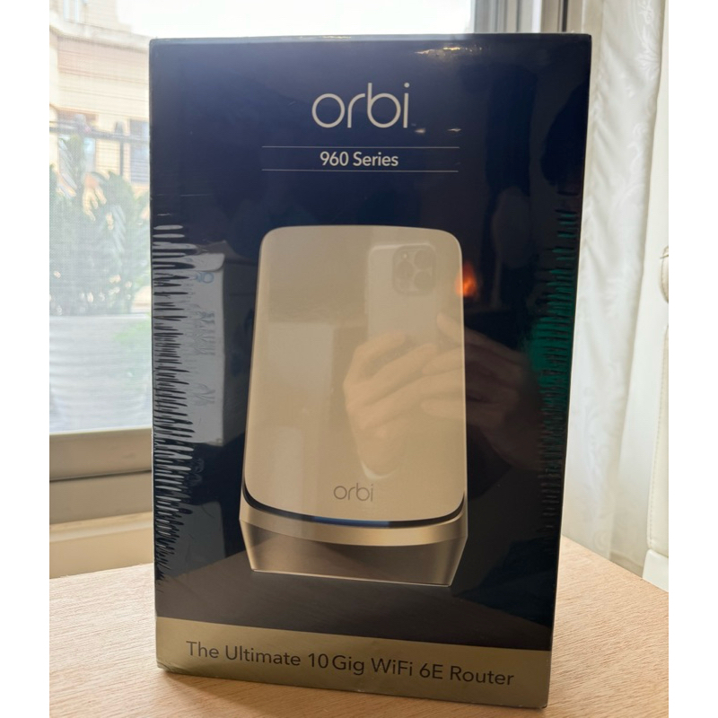 全新NETGEAR Orbi RBR960 WiFi 7機皇機種路由器-主機+衛星//訊號超強-無線網路線觀看MOD
