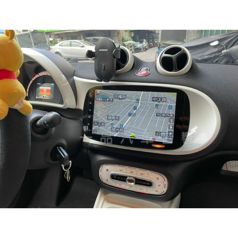 SMART 9吋QLED螢幕安卓機 聲控導航 網路電視 CarPlay ForTwo ForFour C453 W453