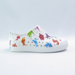 Native JEFFERSON PRINT 131001018712 小童 洞洞鞋 摺紙派對【iSport愛運動】