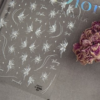 tomoni晶鑽凌波仙子美甲貼紙 日系蝴蝶美甲飾品 背膠貼紙 美甲diy 背膠指甲貼3799