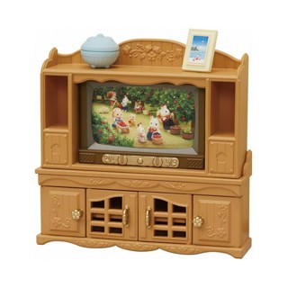 Sylvanian Families日本森林家族 家具配件 電視櫥櫃套裝 家家酒玩具