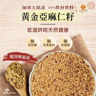 亞麻子 亞麻仁籽 亞麻仁 Omega-3 無麩質 無糖 穀粉 全素 沖泡即食 餅乾樹 cookietree