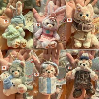 現貨出清‼️ 東京海洋迪士尼樂園 娃娃吊飾 完整吊牌 鑰匙圈 坐姿 站姿 玲娜貝爾 達菲 雪莉玫 託尼