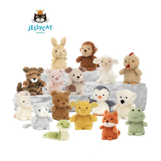 ✈️英國正品✈️娃娃在臺✈️Jellycat DADA潮玩 捲毛系列 小熊 狐狸 熊貓 捲毛小狗 毛絨玩偶 公仔安撫娃娃
