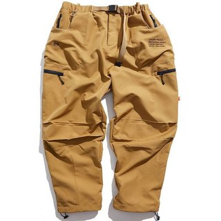 UNDER PEACE 23AW MASTER / URBAN PANTS 立體口袋 寬版 機能長褲 (沙色) 化學原宿