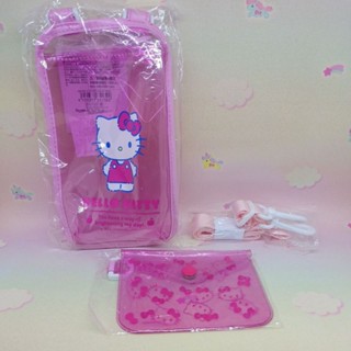 hello kitty PVC斜揹包組 4550337651322