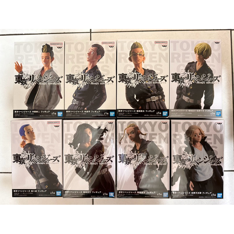 ￥My公仔￥ 日版 東京復仇者 松野千冬 場地圭介 龍宮寺堅 佐野萬次郎 林良平 半間修二 柴八戒 稀咲鐵太 景品 公仔