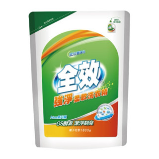 全效強淨柔軟洗衣精1800g