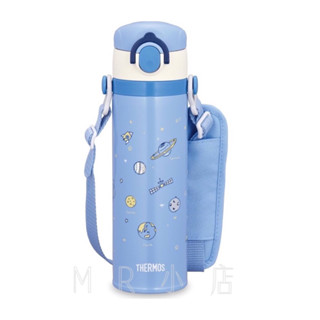 日本 THERMOS 膳魔師 不鏽鋼真空彈蓋式保冷 保溫杯 薩克斯藍 JOI-501-SAX 500ml 兒童水壺