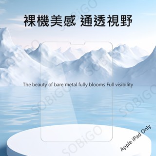 【SOBiGO!】 iPad 9H鋼化玻璃 2024高畫質 抗藍光 霧面 防窺
