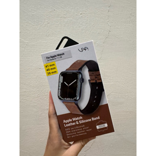 Apple Watch leather&Silicone Band錶帶 for series 8/7/SE