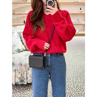 【現貨】美國代購 Tory Burch TB 新品 Thea 皮革 Woc 斜背包 附卡夾 零錢包