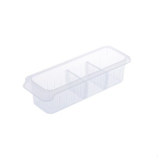【日本霜山】冰箱冷藏多用途調味瓶收納盒(附隔板)