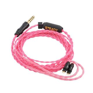 Steady Link Pinke 銅鍍銀 耳機升級線 4.4平衡 CM MMCX 耳機線