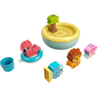 (正貨)【LEGO樂高】10966 快樂洗澡趣：漂浮動物小島/樂高積木/增進親子感情的沐浴遊戲積木