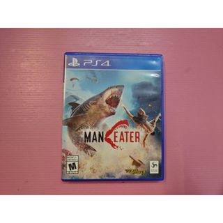 海 M 出清價! 網路最便宜 SONY PS4 2手原廠遊戲片 食人鯊 MAN EATER 鯊魚 賣350而已