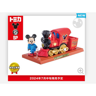 【優登】附發票 現貨 正版代理 7月新車 Dream Tomica 米奇火車附人偶＋底板 迪士尼小汽車 多美小汽車