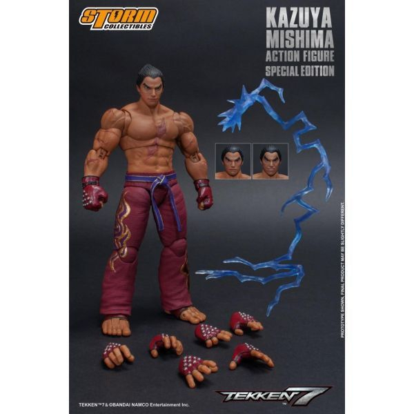 咩咩Q~~全新 Storm Toys 1/12 鐵拳7 Tekken 特別版 三島一八