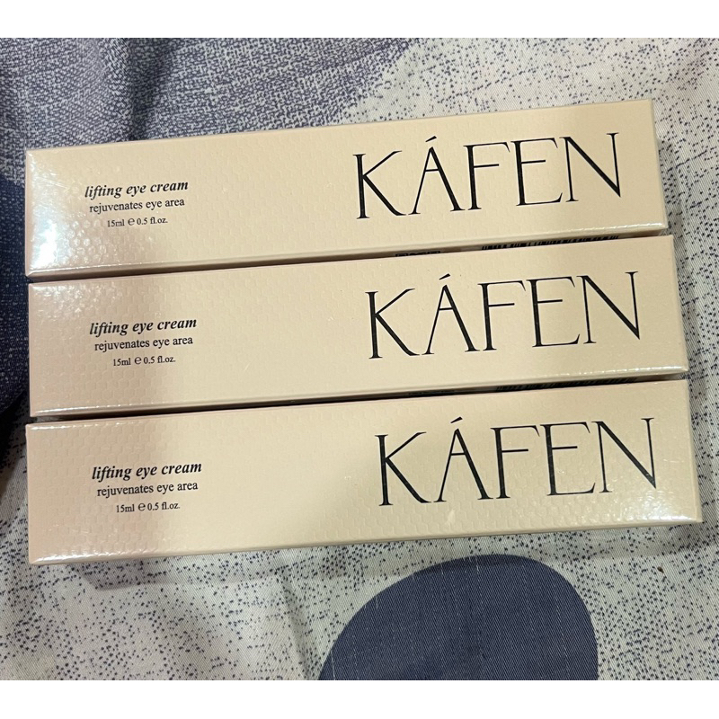 KAFEN 胜肽普拉絲鏈抗痕眼霜ㄧ條15ml特價399元