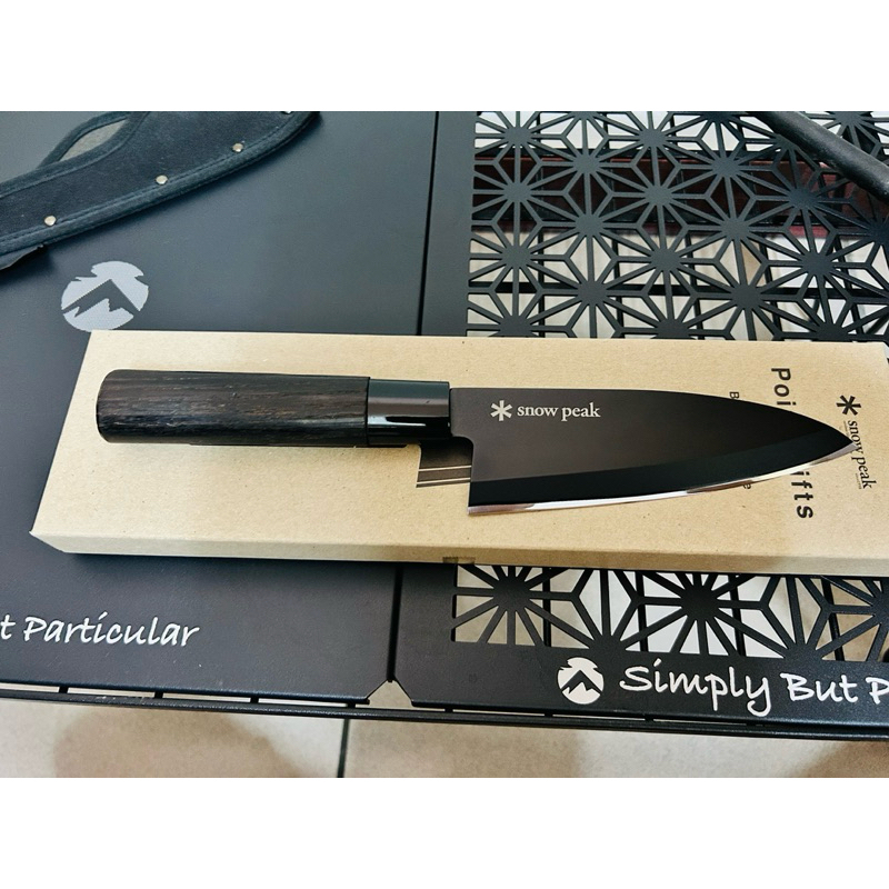 スノーピーク ポイントギフト ブラック出刃包丁PG-066