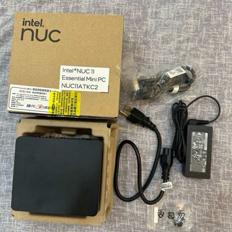 🌟附贈品ASUS Intel NUC 11 Essential mini PC含windows11 home N4505