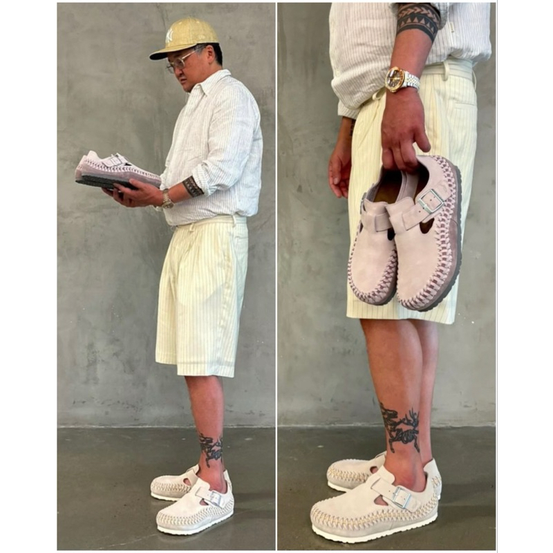 神級款聯名拖鞋、「二度重磅聯名」Kith✖️勃肯Birkenstock Braided London 編織鞋