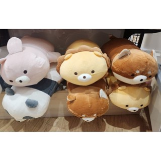 大創 DAISO 趴睡 可愛動物 玩偶 抱枕 獅子 兔子柴犬 熊貓 娃娃 軟QQ抱枕 療癒玩偶 填充娃娃 靠枕 長型抱枕