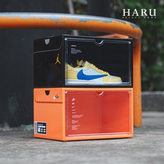 全網最低價 海外限定 NIKE 會員限定 壓克力收納鞋盒 JORDAN 飛人LOGO 收納盒 防塵盒 鞋子收納