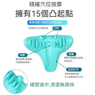 『茉立家居』肩部壓力釋放枕脖子痠痛穴位按摩頸椎指壓按摩器自身重力按摩枕