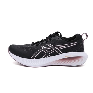 Asics GEL-EXCITE 10 黑紫 網布 寬楦 慢跑鞋 女款 J2631【新竹皇家1012B418-007】