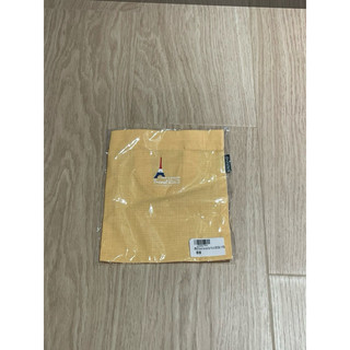 Uhplus 小手袋 小書袋 扁平手提袋 黃色