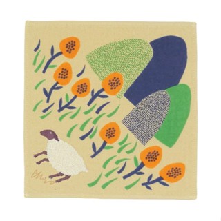 日本 moritamiw 插畫家 高原綿羊絨毛手帕 約25.9x26.5cm (jn108-052-51)