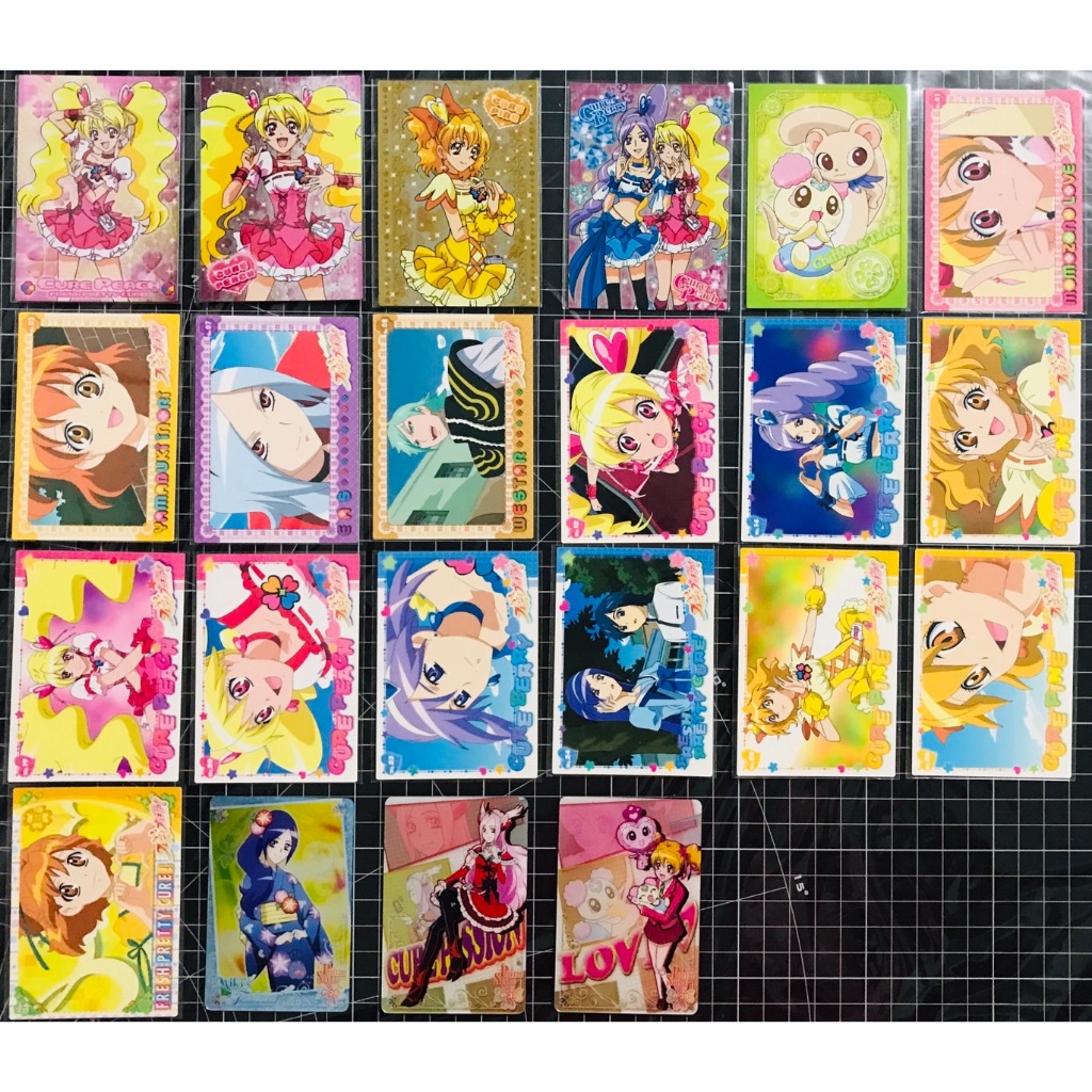 【現貨】日本 正版 光之美少女 光美 precure 幸福精靈 愛情天使 桃園愛 百香果天使 伊絲 卡片 收集卡 收藏卡