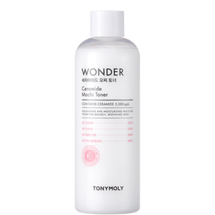 TONYMOLY WONDER 神經酰胺化妝水/玻尿酸保濕化妝水/稻穗彈潤化妝水(500ml/瓶)