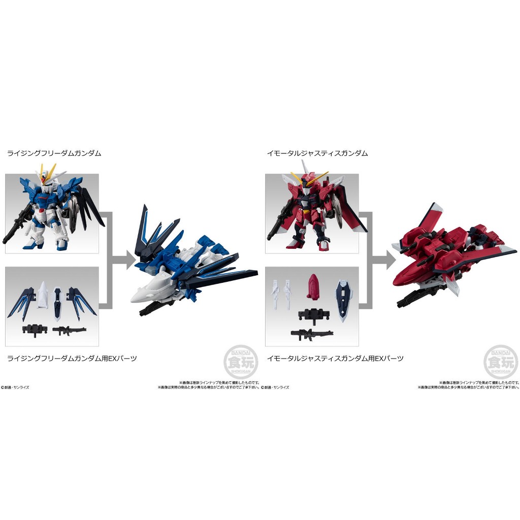 MOBILITY JOINT GUNDAM 鋼彈SEED FREEDOM 振揚自由鋼彈 & 不朽正義鋼彈 & 零件組