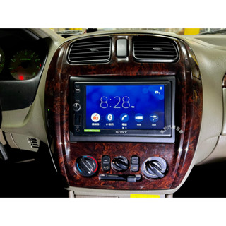 ☆楊梅高利汽車音響☆ SONY XAV-AX1000 7吋通用型(藍芽、Carplay、USB)觸控螢幕無碟主機！