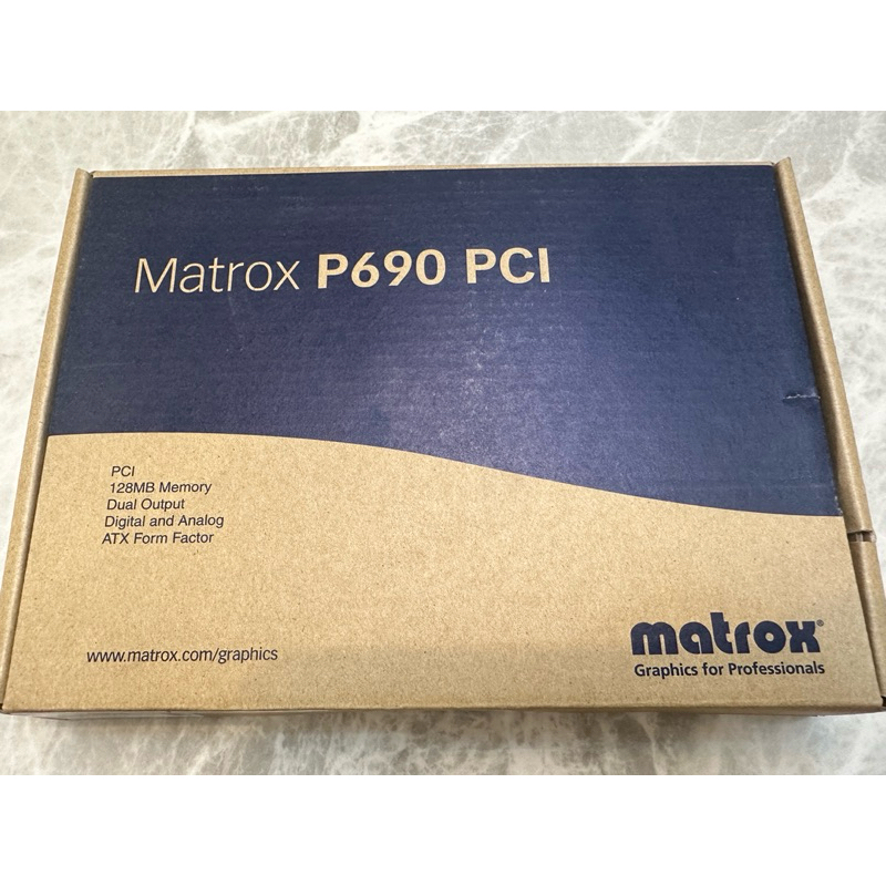 全新Matrox P690 PCI顯示卡