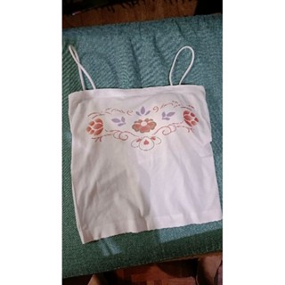 古典舞練習服吊帶上衣有胸墊